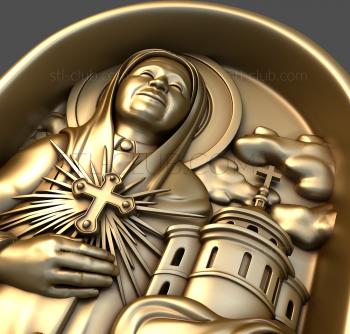 3D model St. Matrona of Moscow (STL)